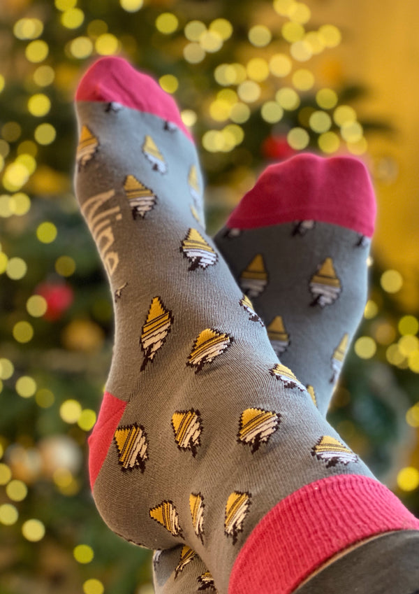 99s (Ice Cream) Socks - Organic Cotton Socks